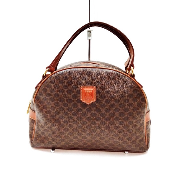 CELINE Vintage Hand Bag Brown